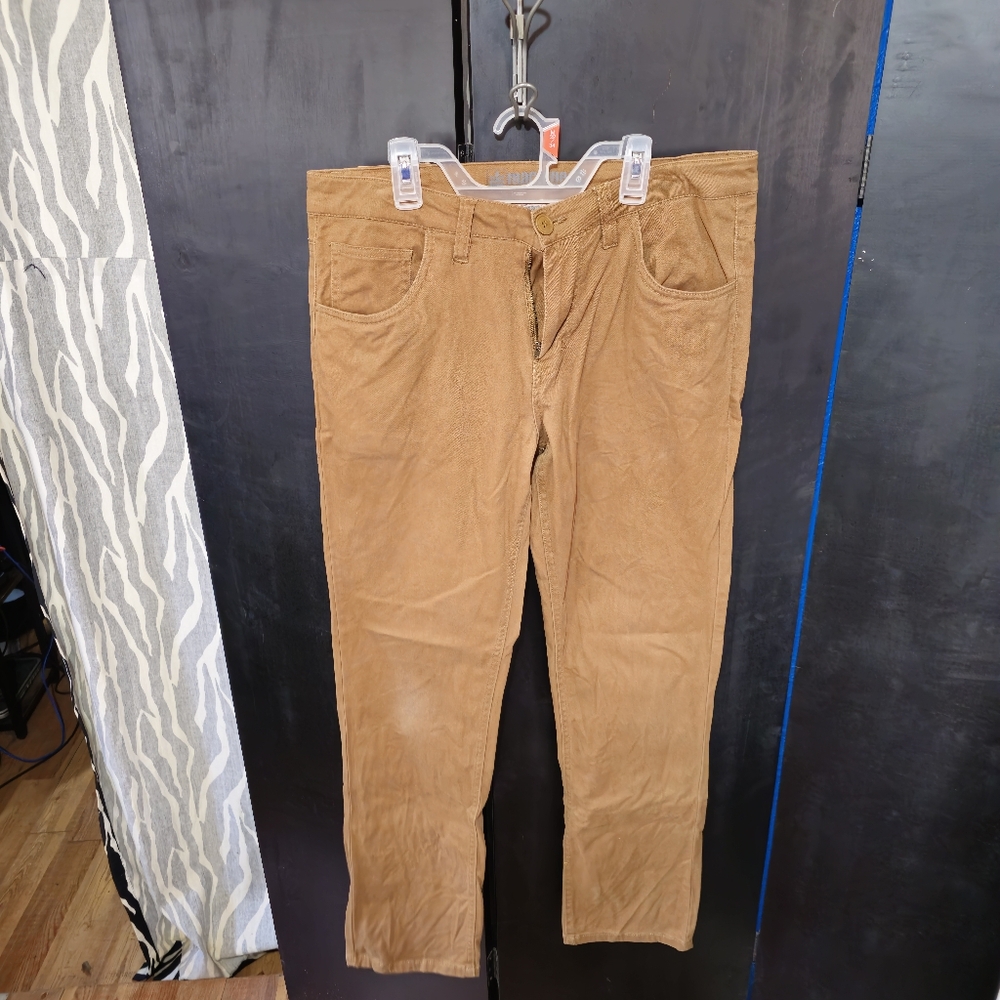 ❤️ GUC Mens Size 32x32 Tan Machine Pants